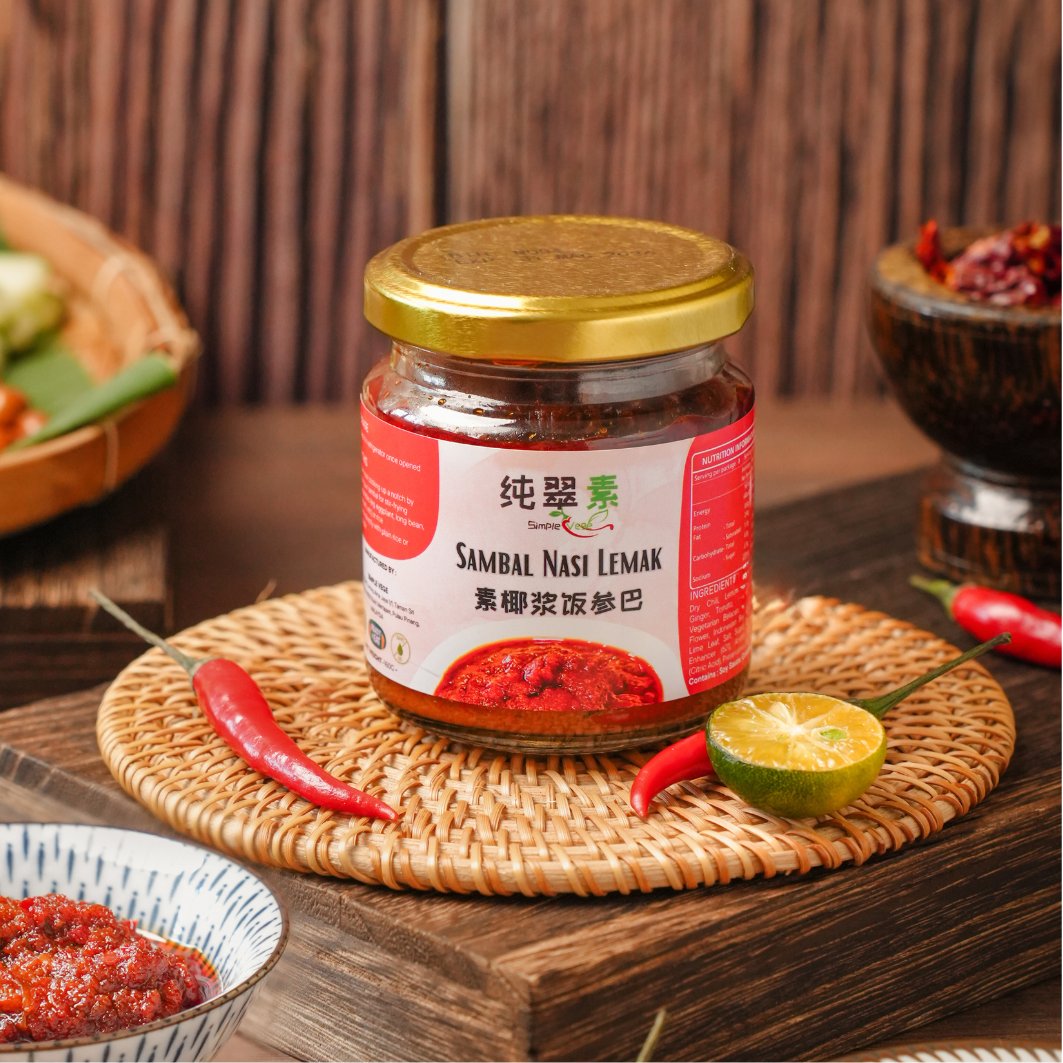 Simple Vege Sambal Nasi Lemak (160g)